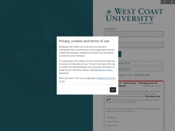 West Coast University - Blackboard Learn
