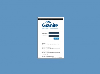 Granite School District Portal
