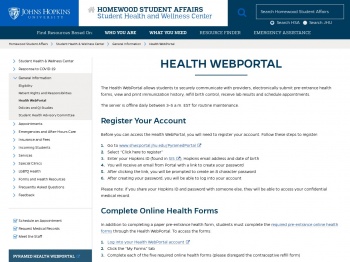 Pyramed WebPortal | Student Health and Wellness Center