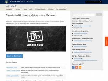 Blackboard (Learning Management System) - IT University