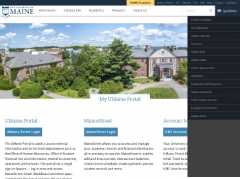 myUMaine Portal - The University of Maine - University of Maine