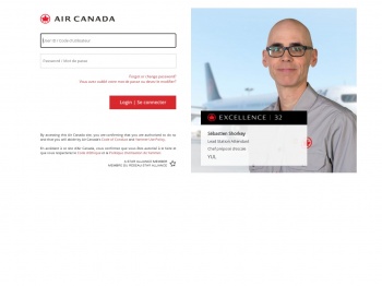 Sign On F5 Node 3 - Air Canada