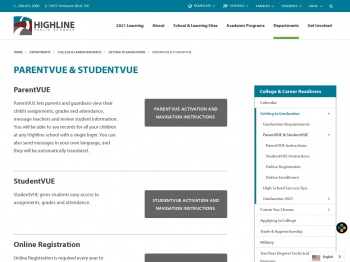 Grades Online & More - Highline Public Schools