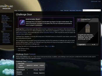 Challenge Door - Starbounder - Starbound Wiki