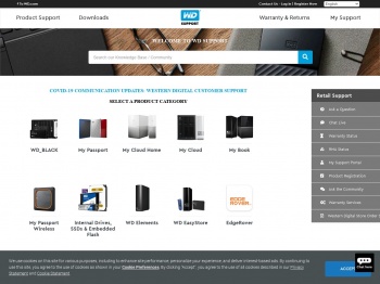 WD Support - External and Internal Hard Drives WD | Western ...