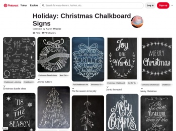 17 Holiday: Christmas Chalkboard Signs ideas | christmas ...
