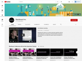 Blackboard Inc. - YouTube