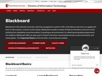 Blackboard | Division of Information Technology