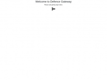 Defence Gateway - Login