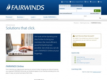 FAIRWINDS ONLINE - FAIRWINDS Credit Union