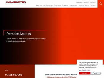 Remote Access | Halliburton - Halliburton