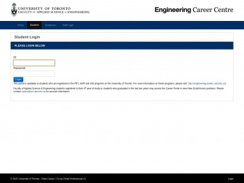 UofT Engineering Career Centre - Co-op & Experience ...