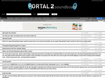 Portal 2 Sounds | A Portal 2 Soundboard containing all in ...