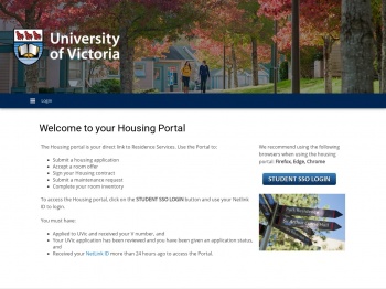 UVIC Housing Portal