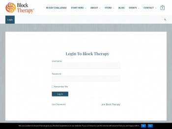 Login | Block Therapy