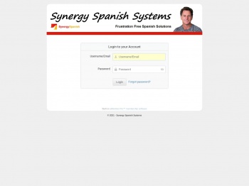 Members Login - Synergy Spanish Systems
