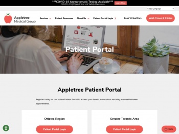 Patient Portal | Book An Appointment | Appletree Medical Group