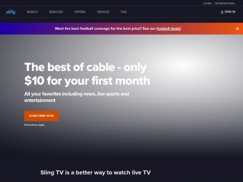 Sling TV: Live TV Streaming