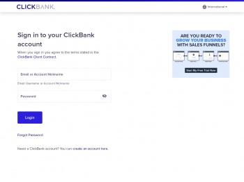 Sign In | ClickBank