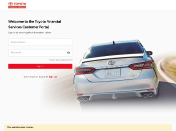 Customer Portal - Toyota Financial Services