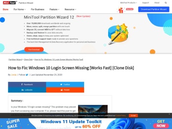 How to Fix: Windows 10 Login Screen Missing [Works Fast]