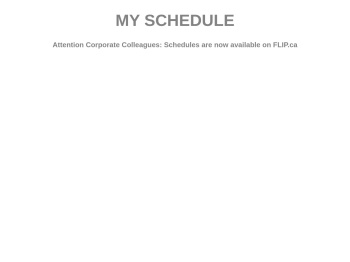 My Schedule - Loblaw Companies