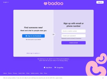 Email badoo Badoo Dating