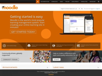 Moodle - Open-source learning platform | Moodle.org